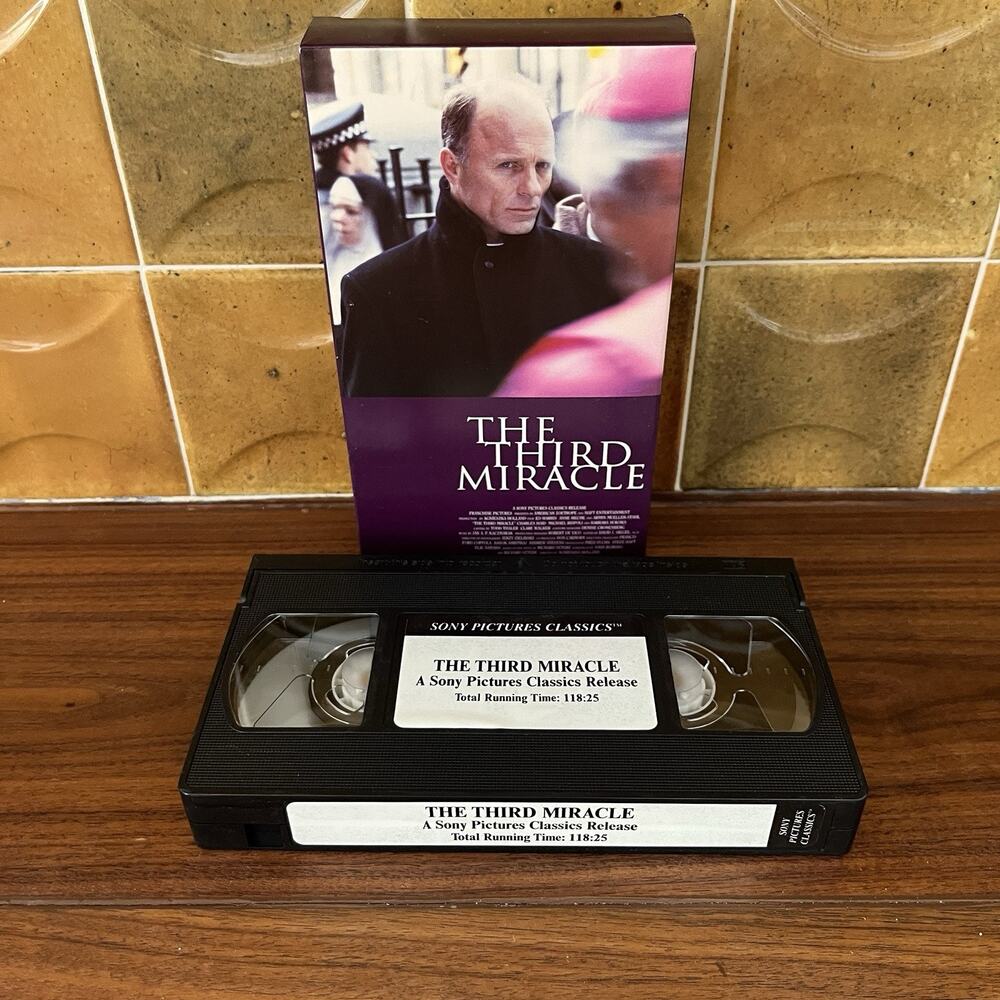 The Third Miracle VHS 1999 FYC Promo Awards Screener Ed Harris & Anne Heche Sony